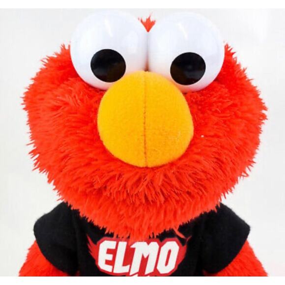 Collectable, Hasbro, 2010, Let’s Rock Elmo Sesame Street Plush Singing and Movin - Picture 5 of 9